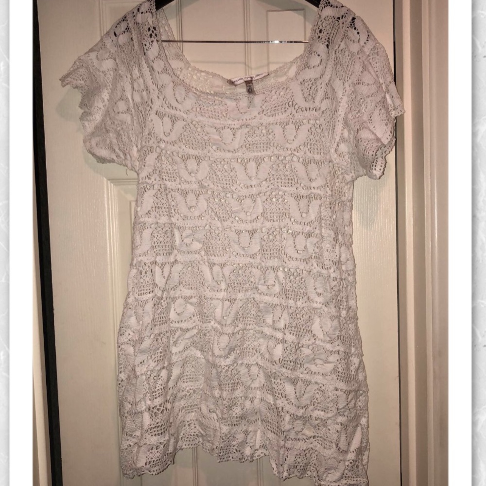 Crochet swim cover up